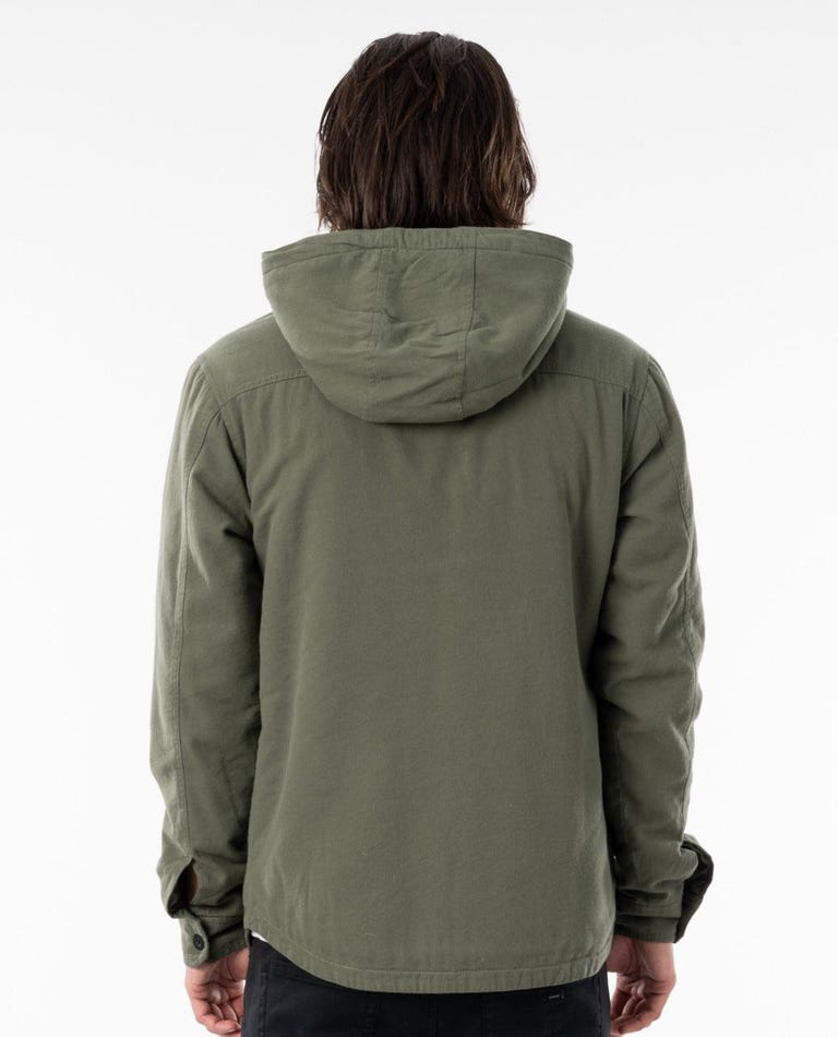 GIBBOS JACKET -Rip CurlCJKBB9-DARK OLIVE-L
