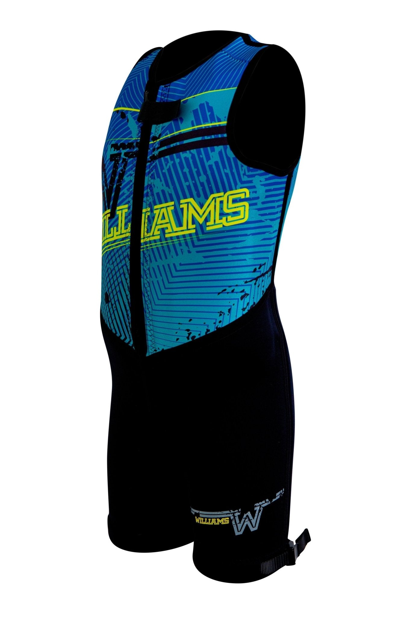 Junior Comp Barefoot Suit -Williams208280youth-blue-8