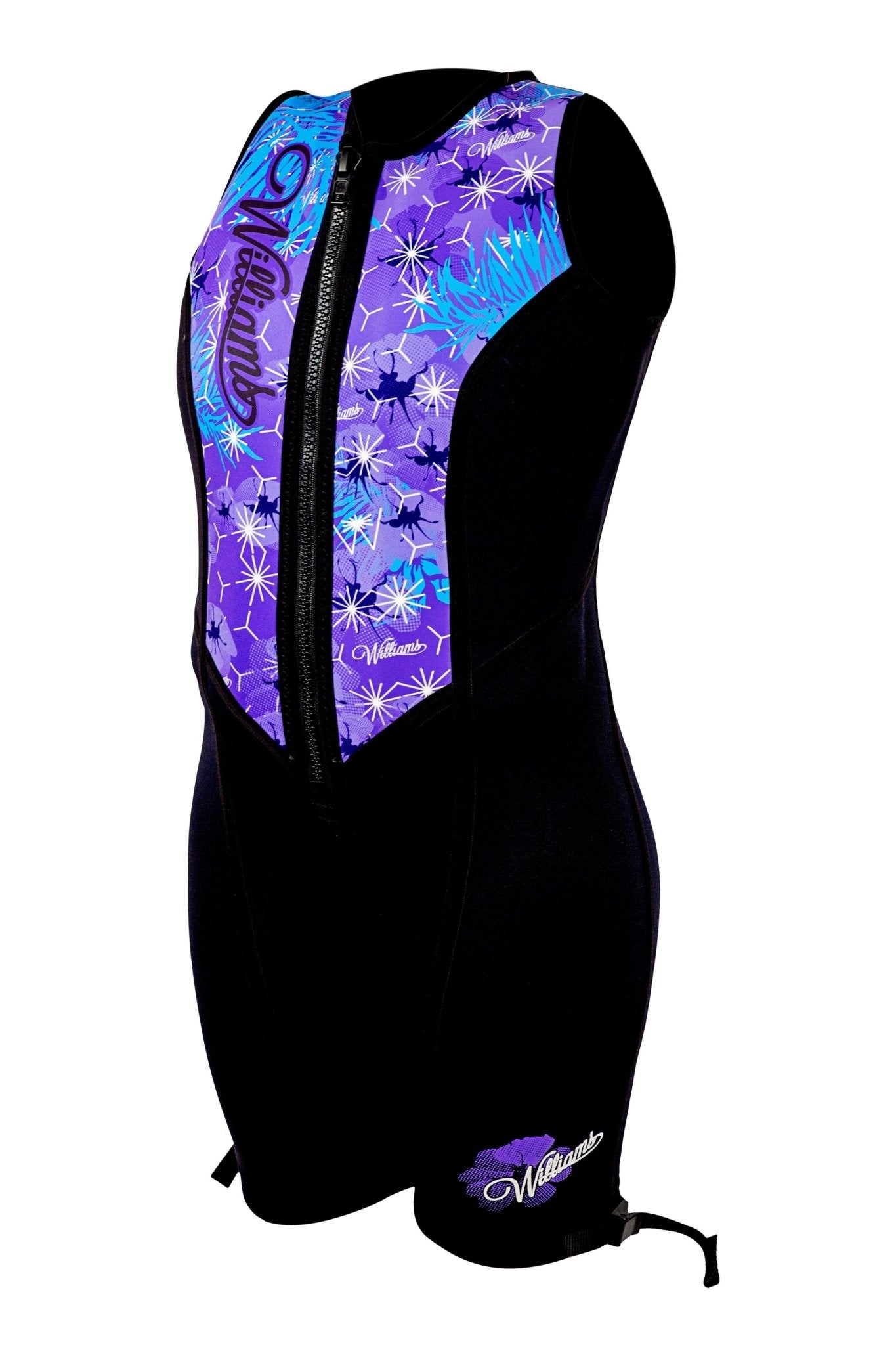 Ladies Sports Wetsuit -Williams208242-8-Black/Purple
