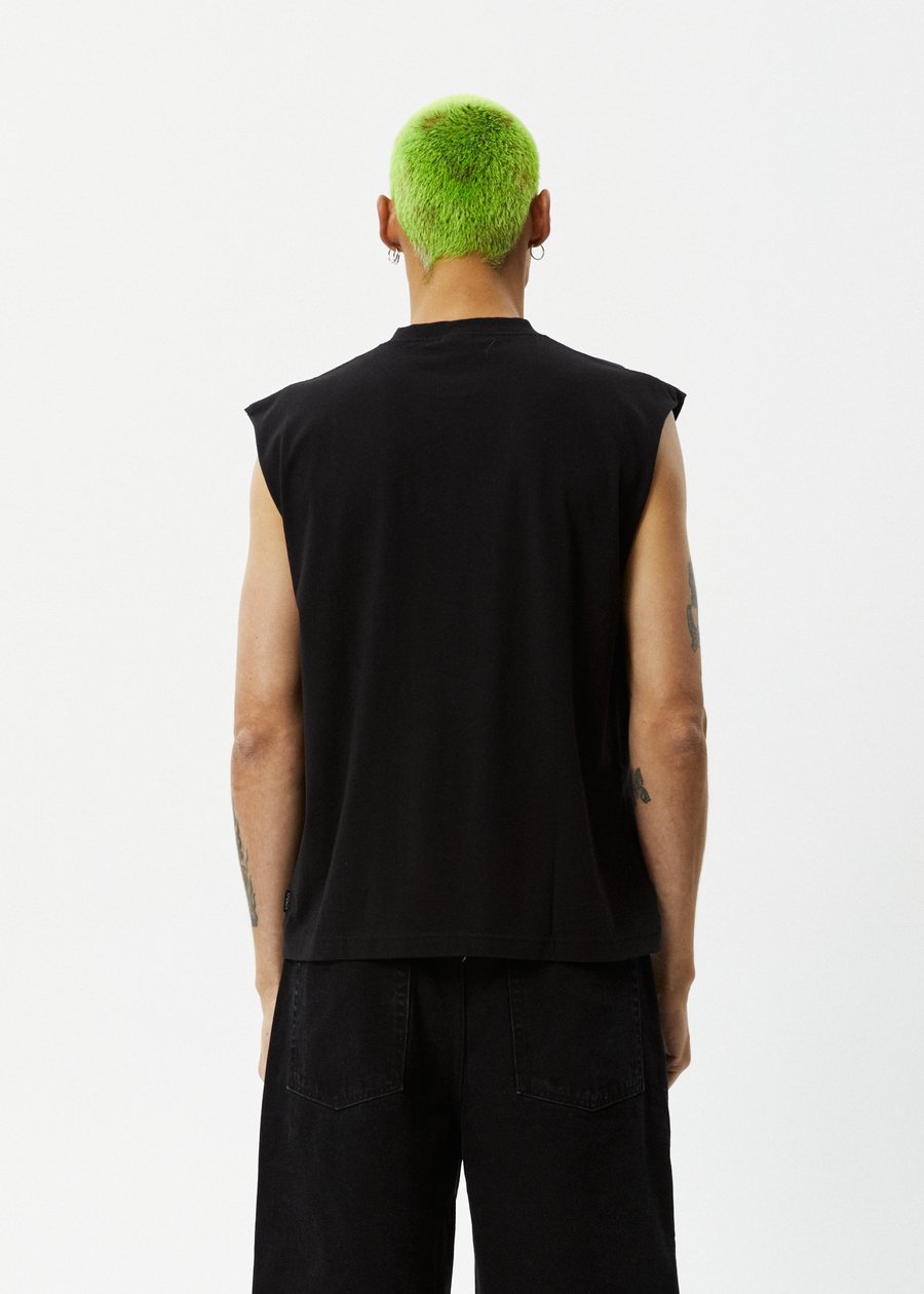 Limits - Recycled Sleeveless Tee -AfendsM234081-Black-S