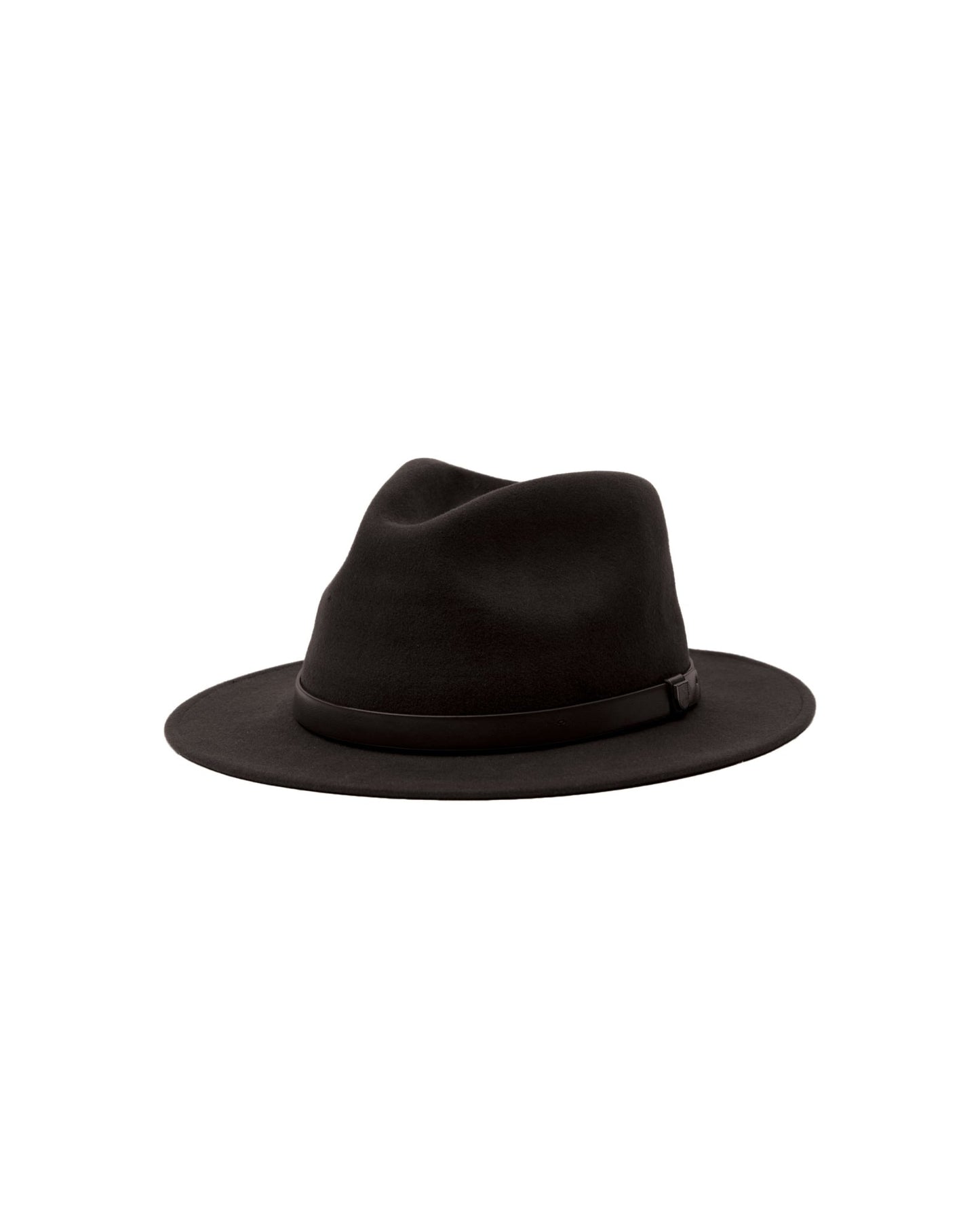 MESSER PACKABLE FEDORA -Brixton10607-BLACK/BLACK-XL