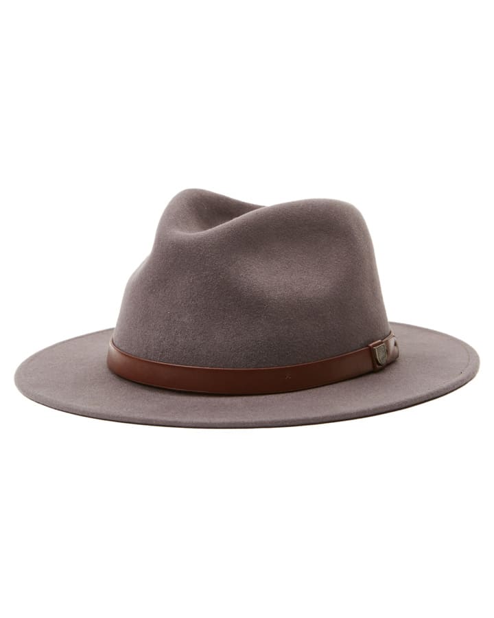 MESSER PACKABLE FEDORA -Brixton10607-GREY-XL