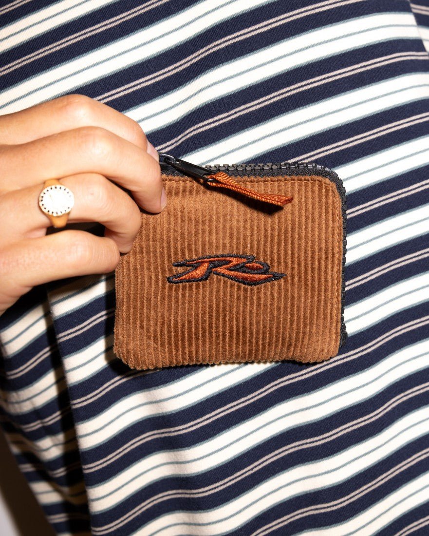 STATIC CORD ZIP WALLET -RustyWAM0597-CAMEL-OSFM