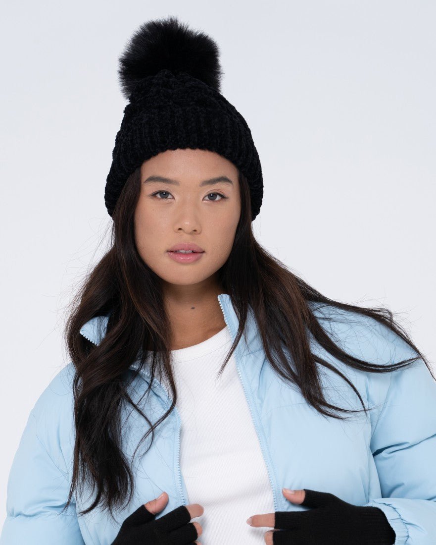 STORM BEANIE -RustyHBL0322-BLACK-OSFM
