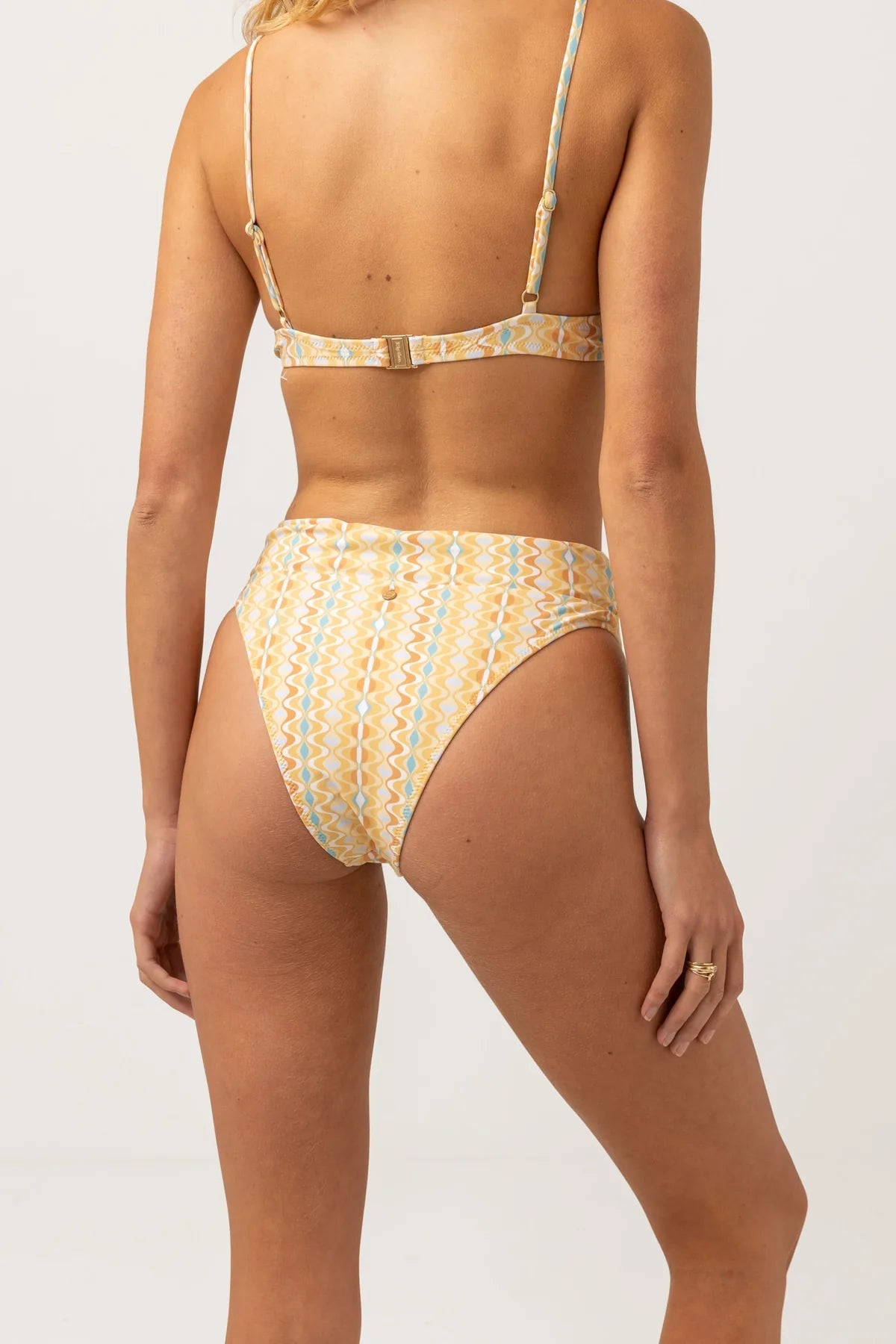 SUNRAY HI HIP BANDED PANT -Rhythm0123SW-BB31-GOL-GOLD-8