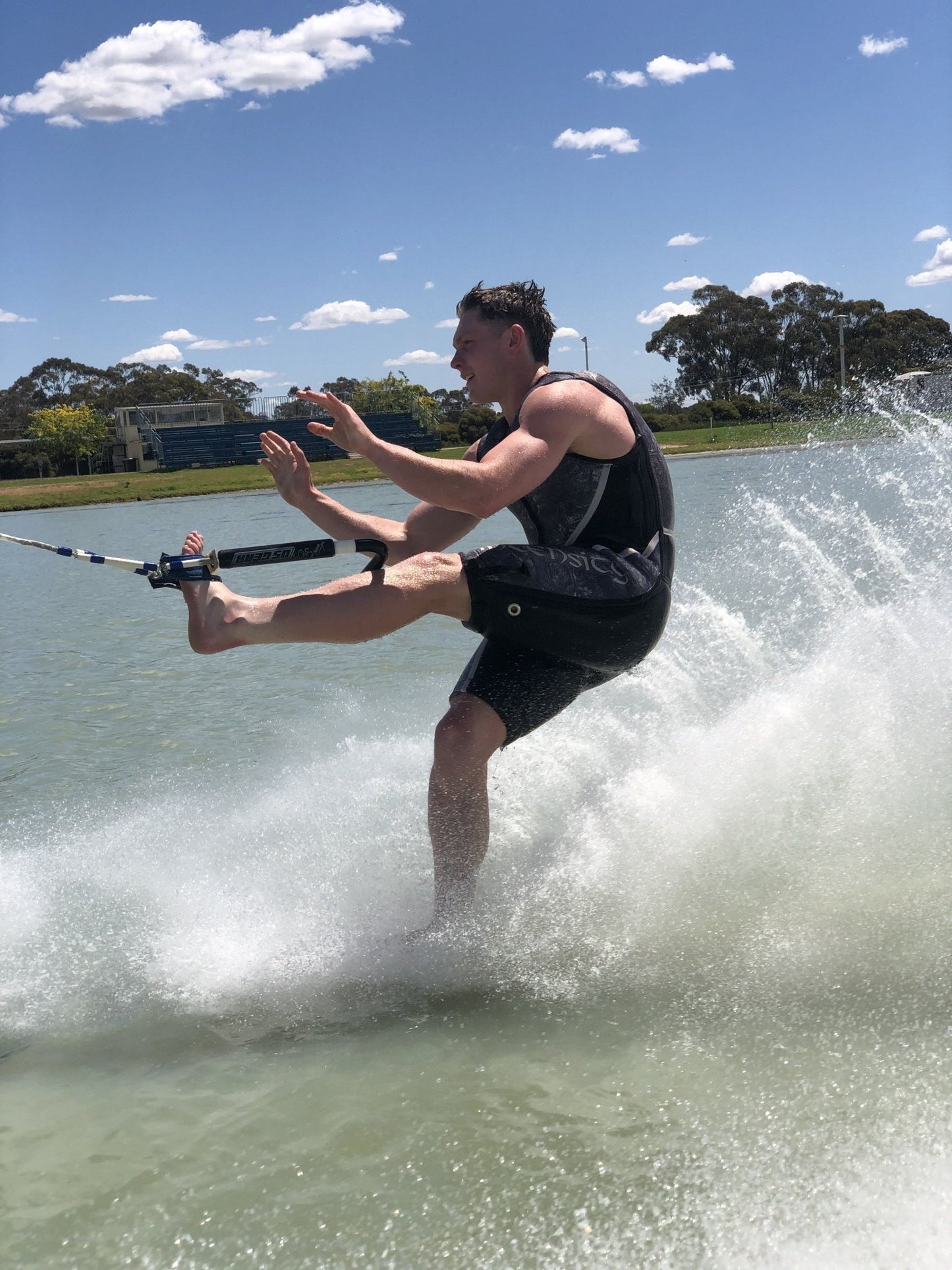 Waterski, Wakeboard, Barefoot, Surf and Foil lesson Voucher -Skin Ski + Surf