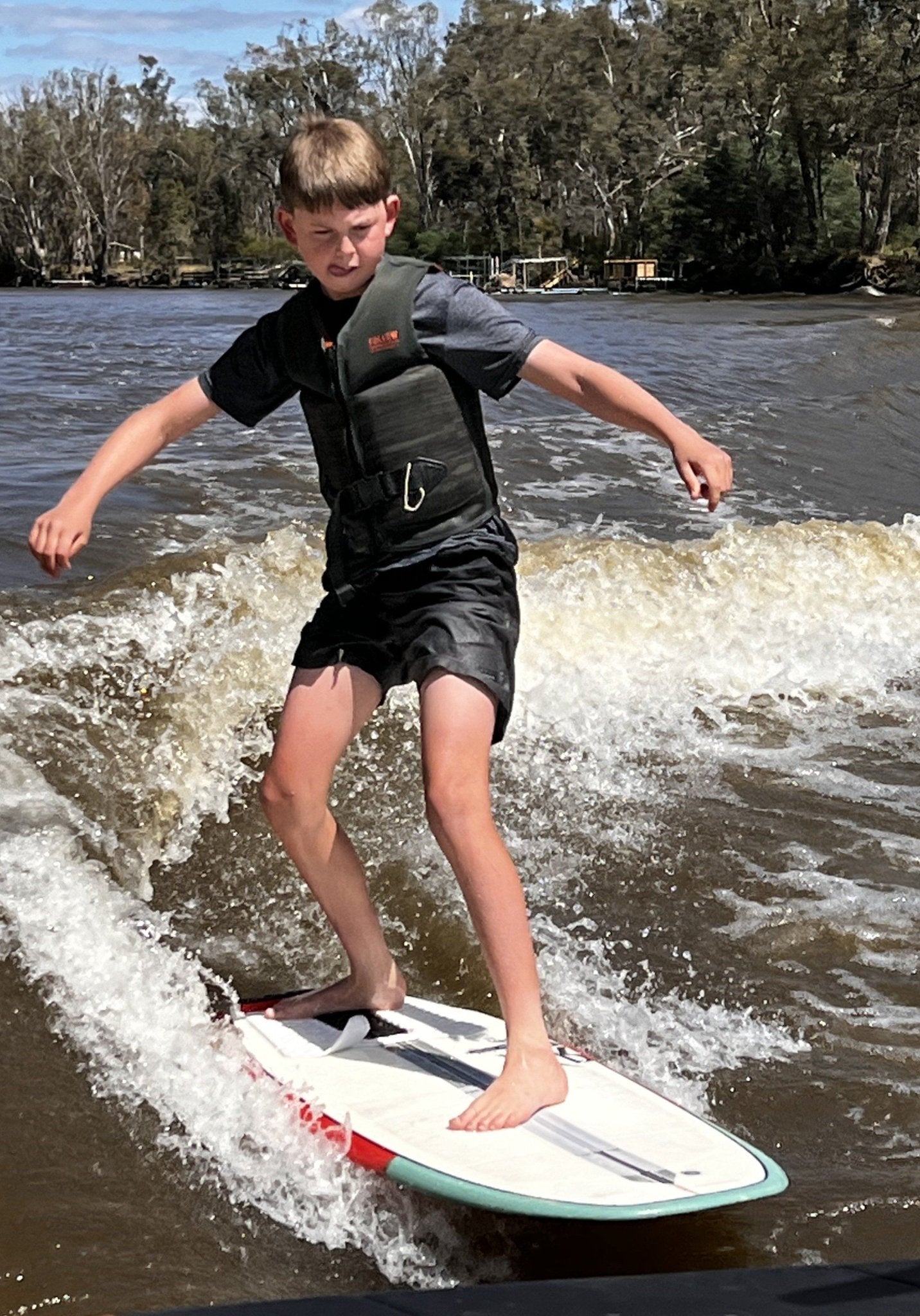 Waterski, Wakeboard, Barefoot, Surf and Foil lesson Voucher -Skin Ski + Surf