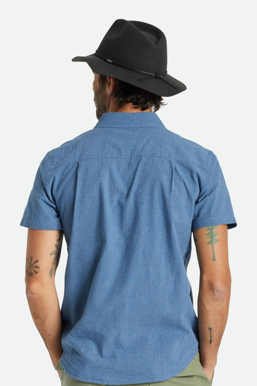 WESLEY PACKABLE FEDORA -Brixton10762-WABLK-XS