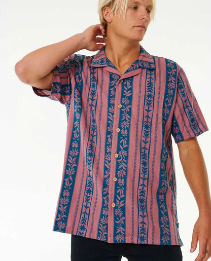 Topanga Vert Stripe S/S Shirt