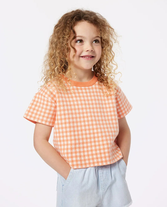 Sunkissed Dreams Crop Tee-Girl