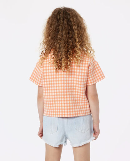 Sunkissed Dreams Crop Tee-Girl