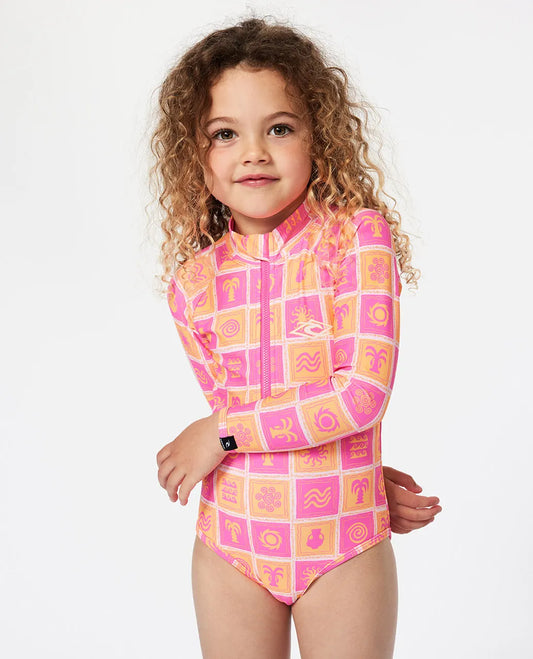 Sun UPF LS Surfsuit- Girl