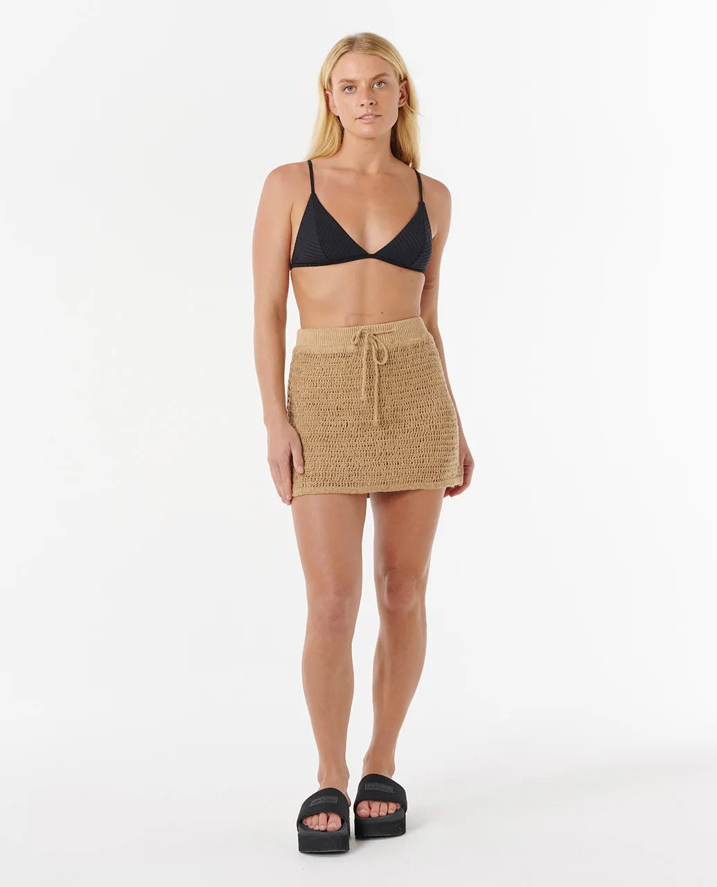 Soliel Crotchet Mini Skirt