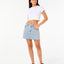 TABBY DENIM MINI SKIRT