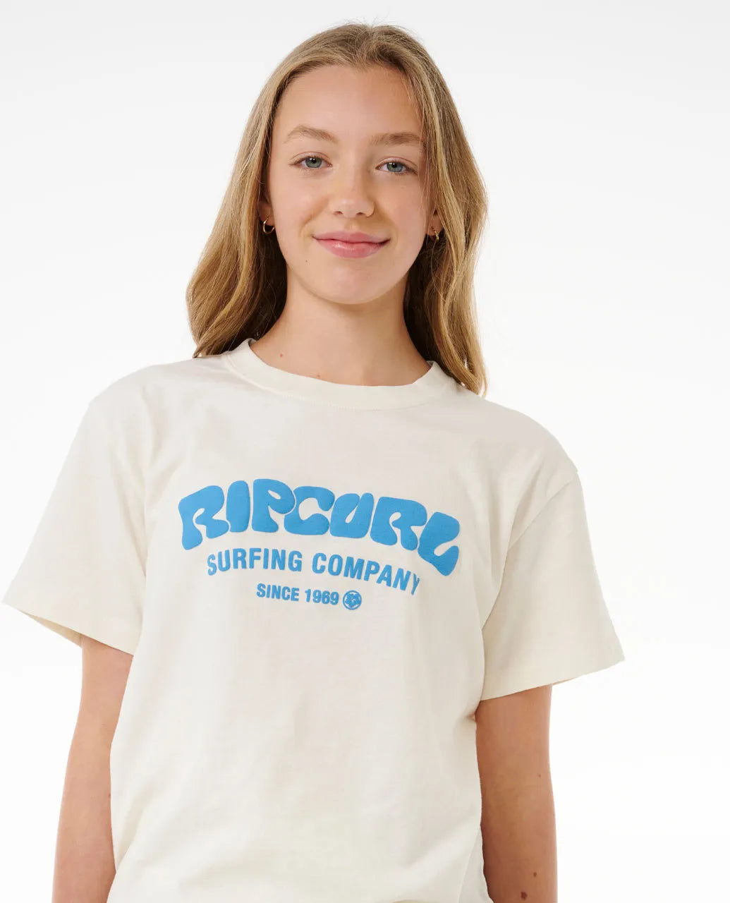 Surf Puff Relaxed Tee- Girl