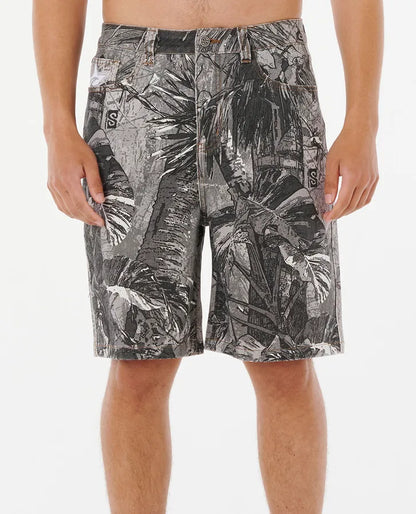 Rip Script Camo Walkshort