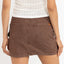 CARGO DENIM MINI SKIRT