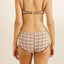 LONDON CHECK CROP TOP