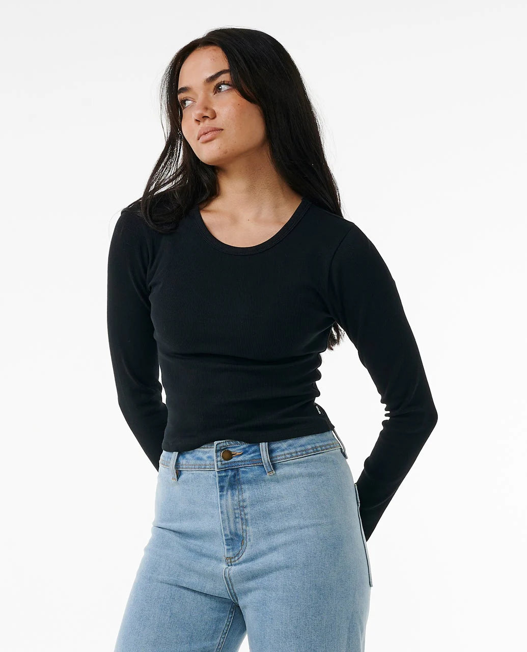 CLASSIC RIBBED L/S TEE