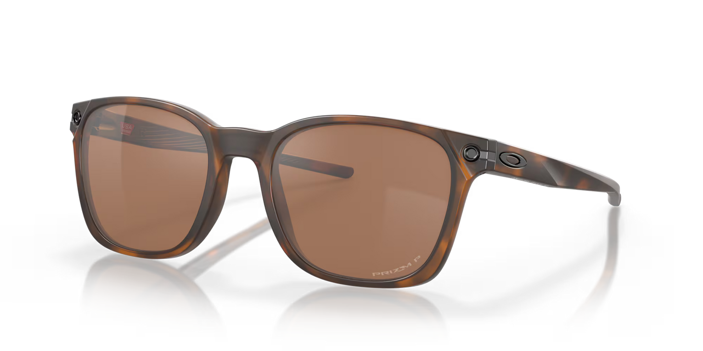 Ojector matte brown tortoise prizm tungsten polarized