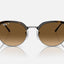 RB4429 Havana on gunmetal brown gradient polar