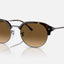 RB4429 Havana on gunmetal brown gradient polar