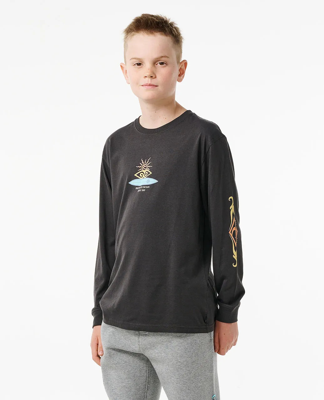 Tribal Shred LS Tee- Boy