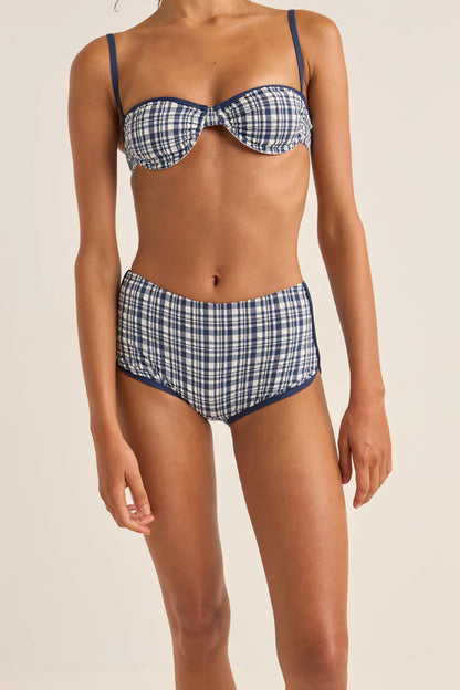 London Check Mini Boyshort