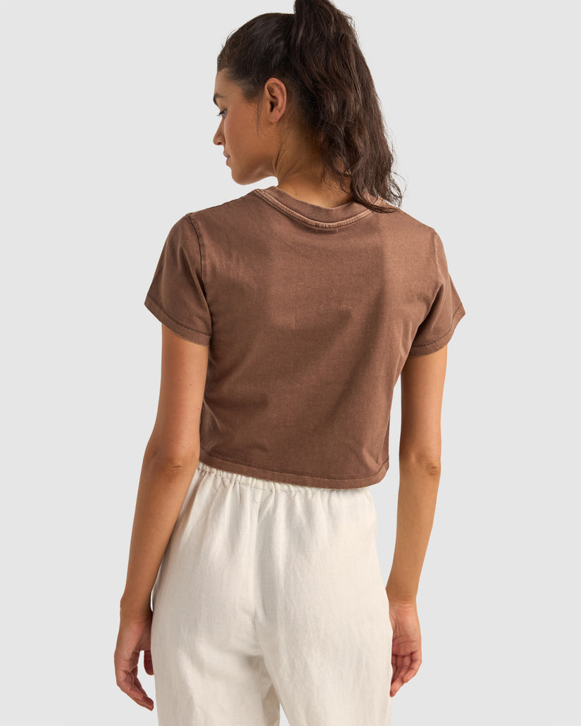 RHYTHM SUN CROP CREW TEE
