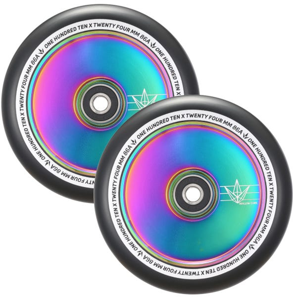 110mm Wheel (Single) Hollow Core - Oil Slick - Envy110HCOS