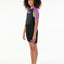 Boys Omega BZ Spring Suit Black/Purple 16