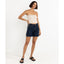 STRIPE STRAPLESS KNIT TOP