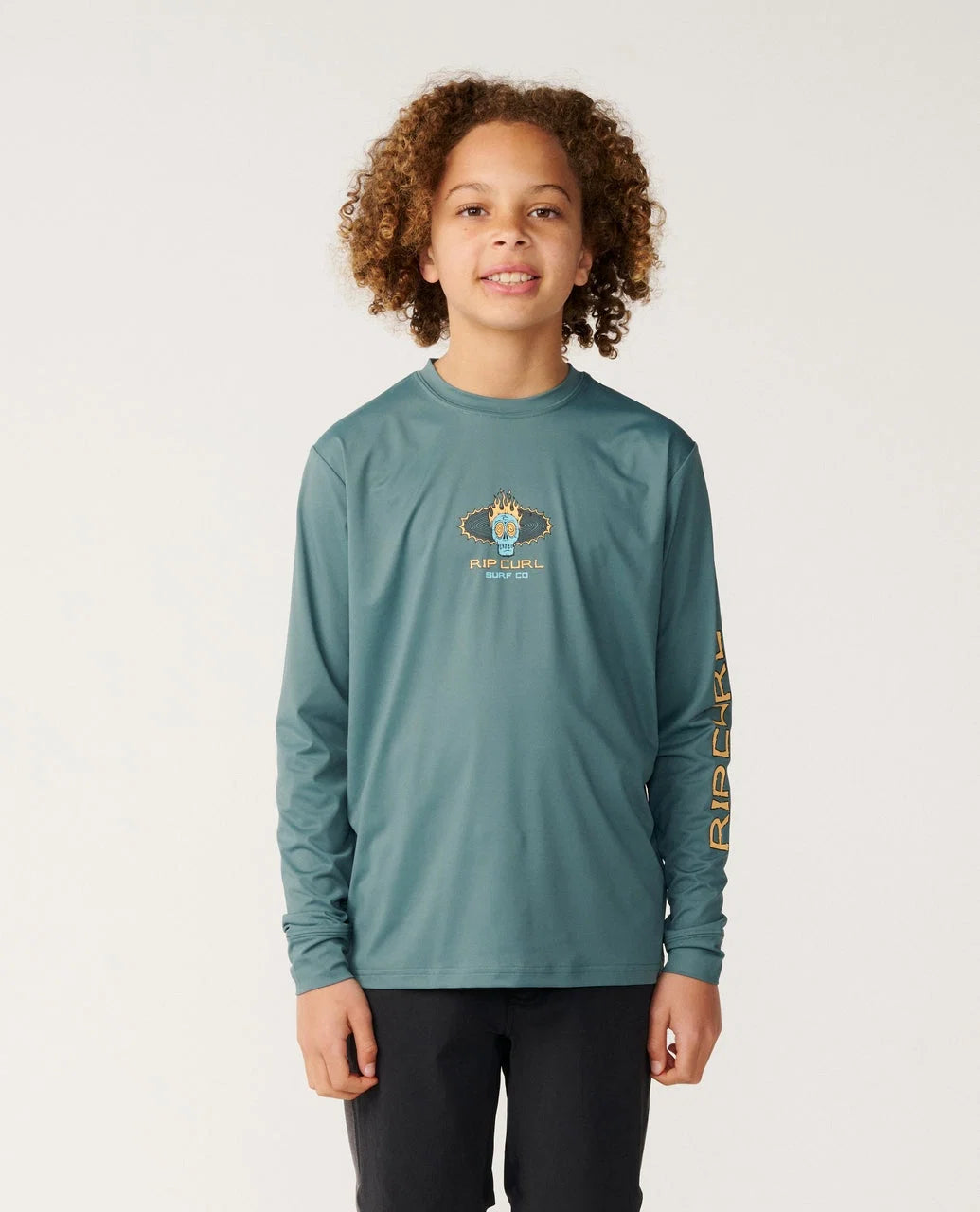 COSMIC SKULL UPF L/S-BOY