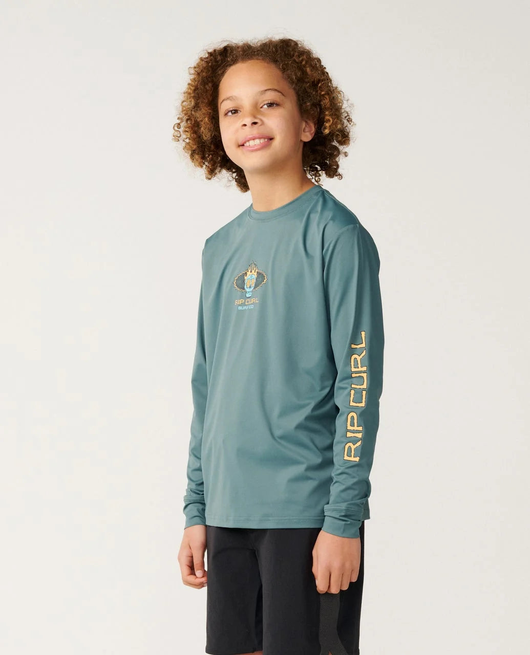 COSMIC SKULL UPF L/S-BOY