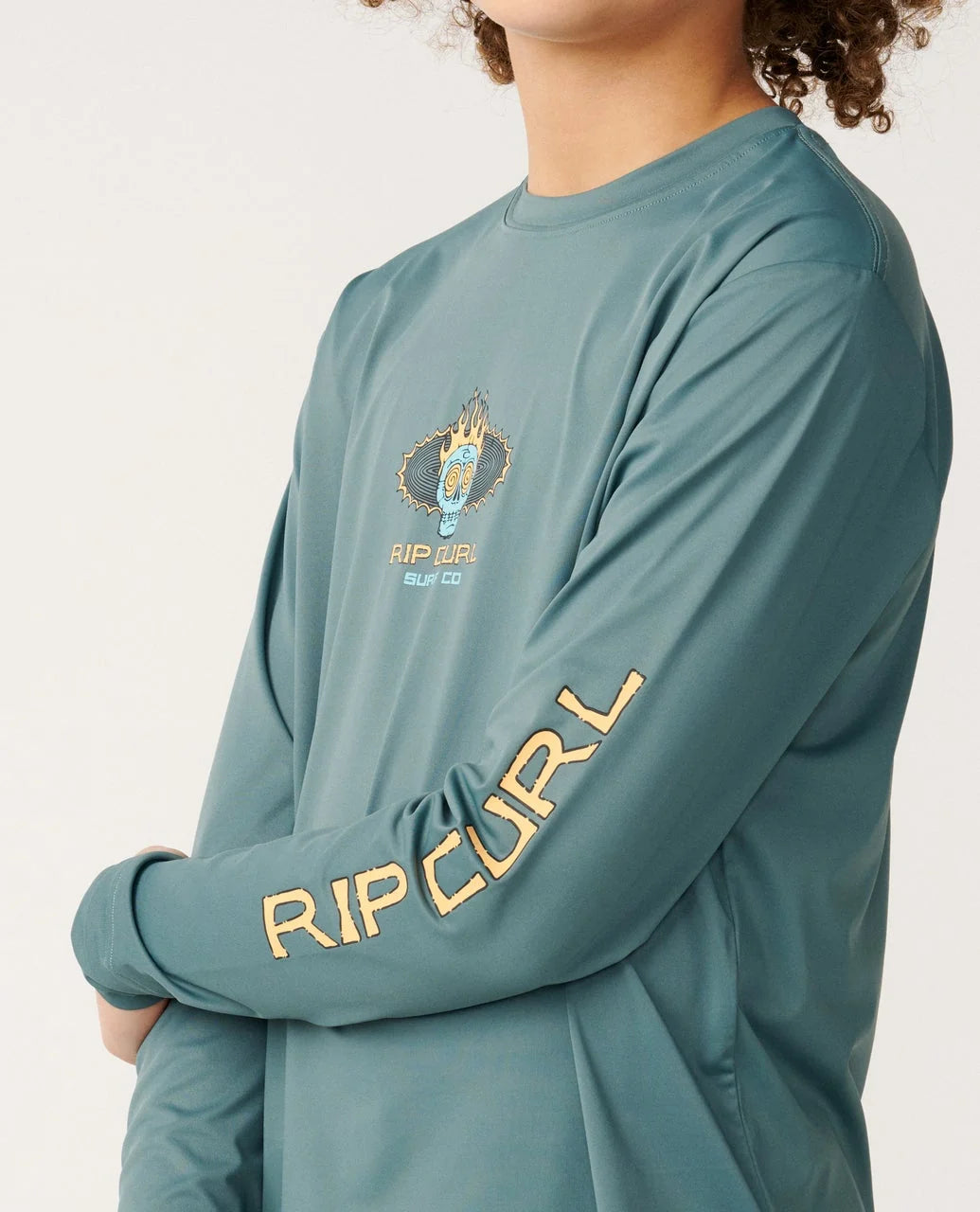 COSMIC SKULL UPF L/S-BOY