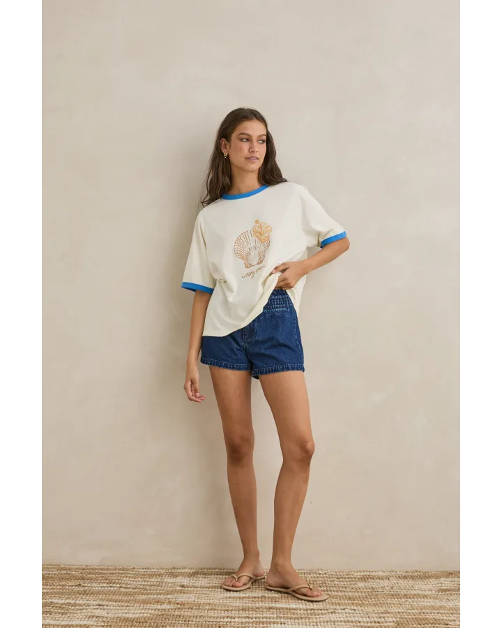 MICRO DENIM SHORT