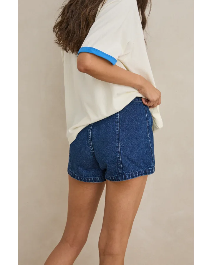 MICRO DENIM SHORT