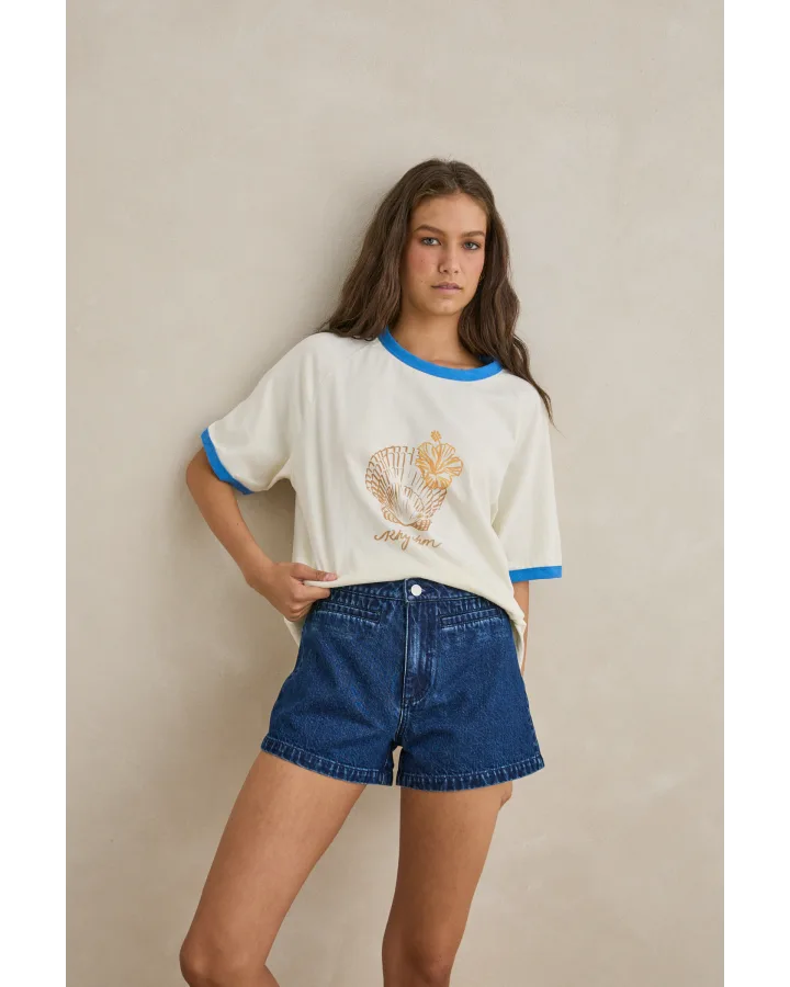 MICRO DENIM SHORT