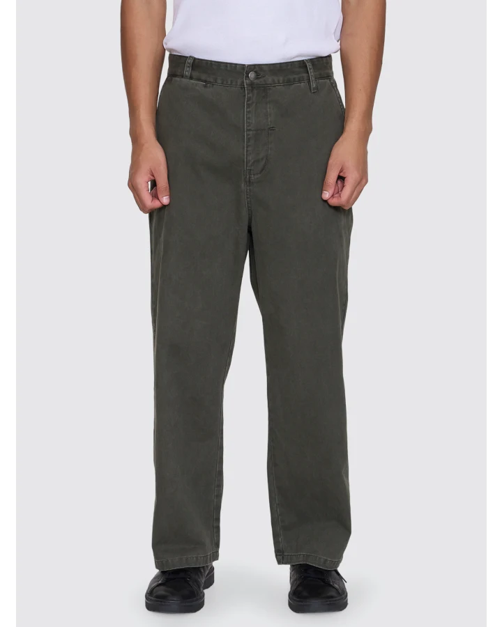 Stagger Big Slacker Cropped Pant