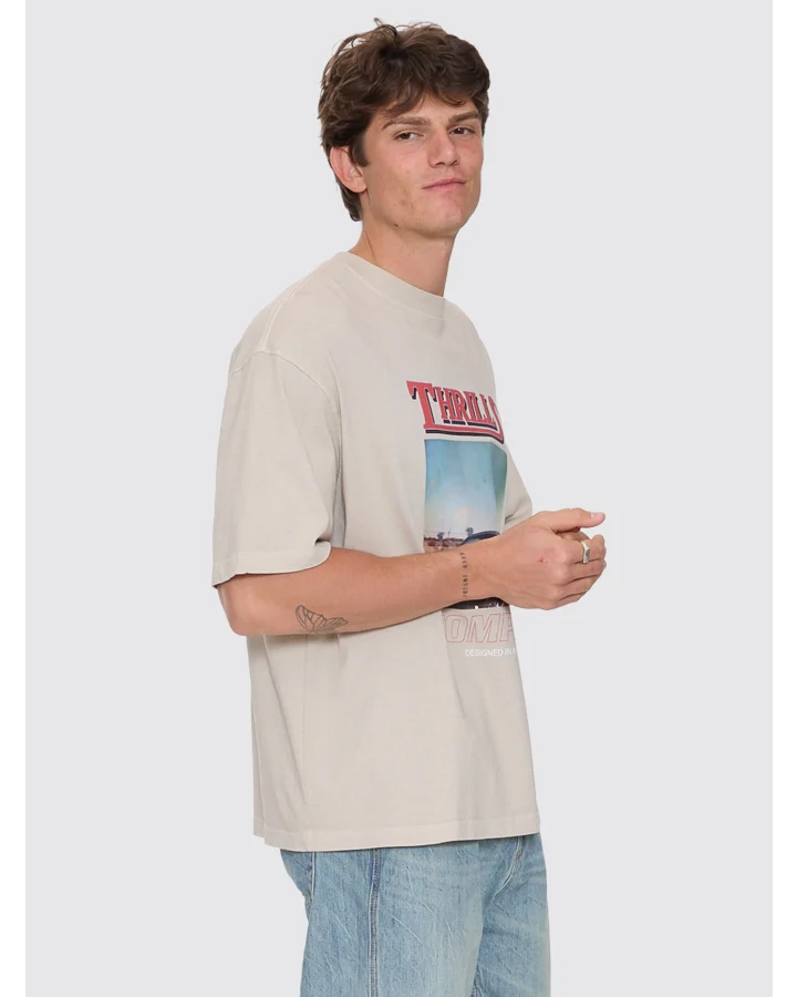 Skerrt Box Fit Oversize Cropped Tee