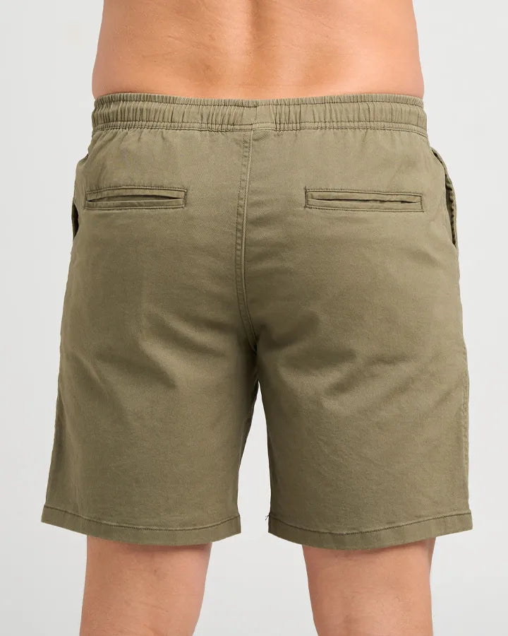 STRANDED | 18" CHINO SHORT - OLIVE