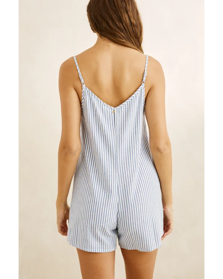 VISTA STRIPE ADJUSTABLE ROMPER