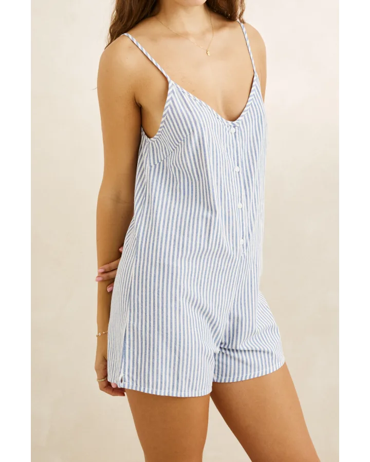 VISTA STRIPE ADJUSTABLE ROMPER