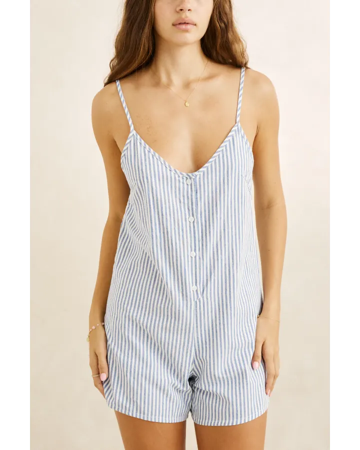 VISTA STRIPE ADJUSTABLE ROMPER