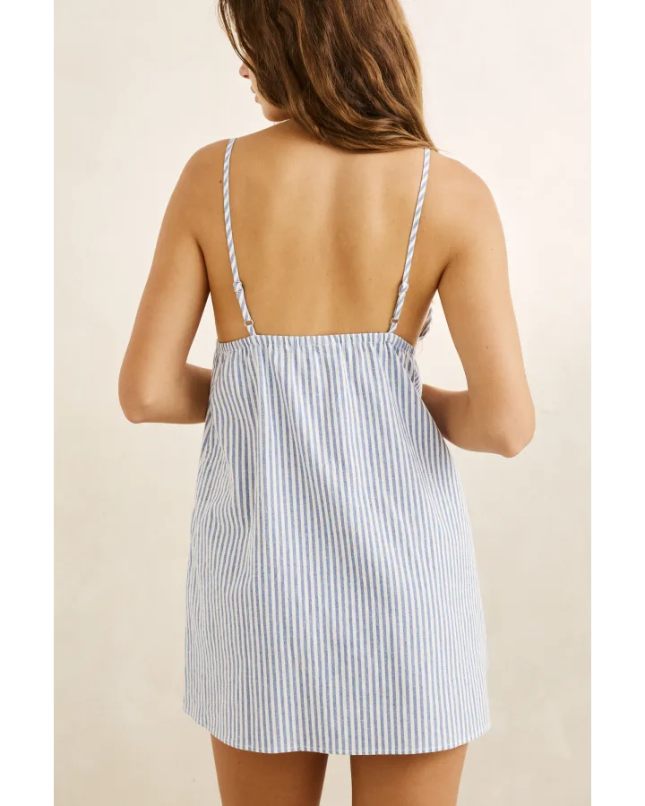 VISTA STRIPE MINI DRESS