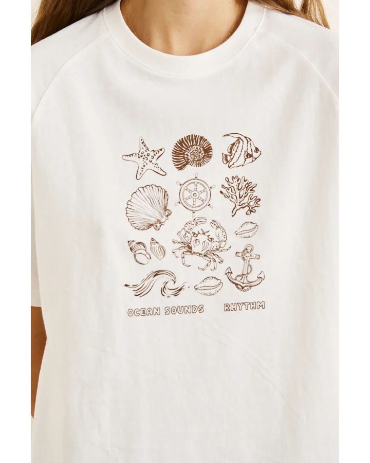 OCEAN SOUNDS RAGLAN T-SHIRT