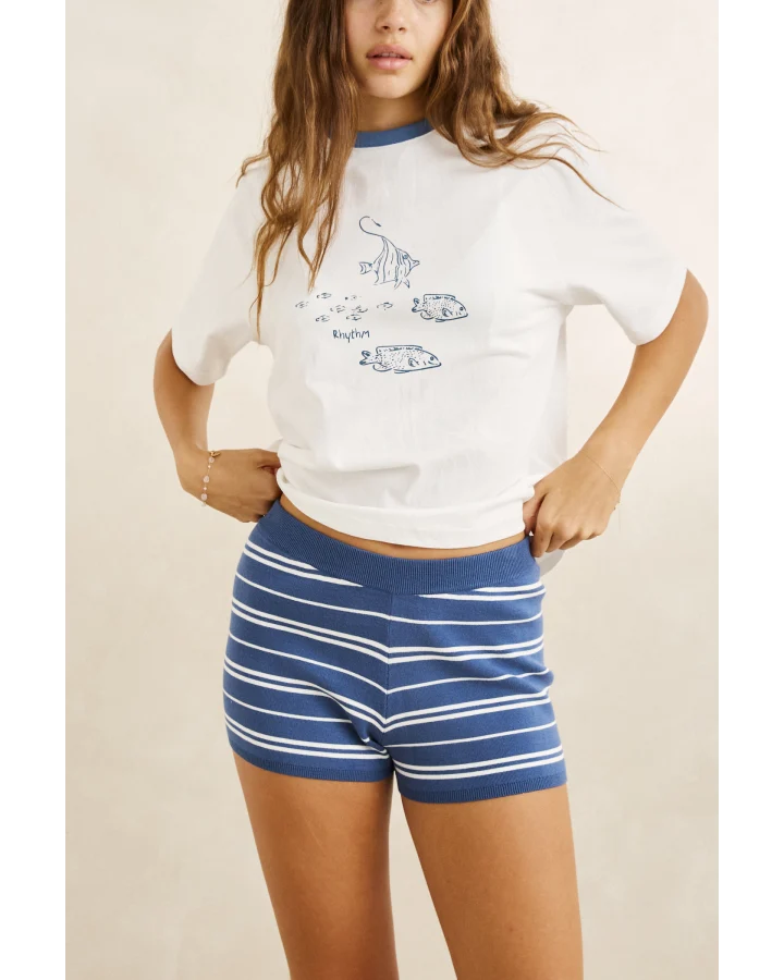 VISTA STRIPE KNIT SHORT