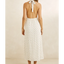 SANDY HALTER NECK MAXI DRESS