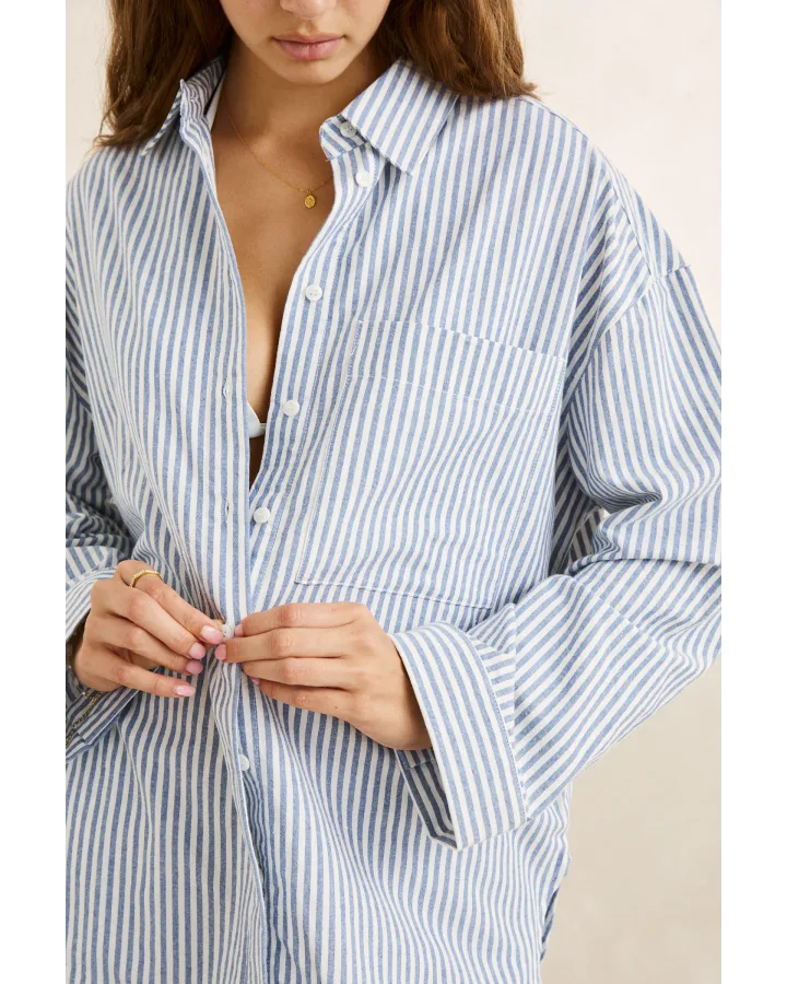 VISTA STRIPE OVERSIZED SHIRT