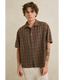 RELAXED BRADY CHECK SS SHIRT